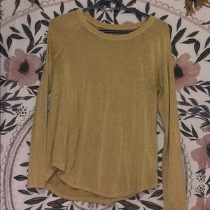 Yellow long sleeve
